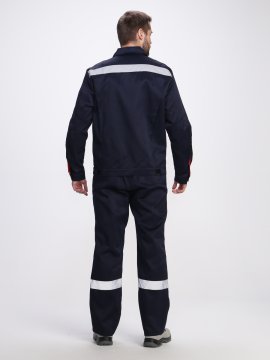 Костюм Флофт-2 СОП У. (тк.Смесовая,210) п/к, т.синий/васильковый/красный