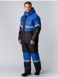 Костюм зимний Мегрес-2 СОП (тк.OxLine,90) п/к, васильковый/черный