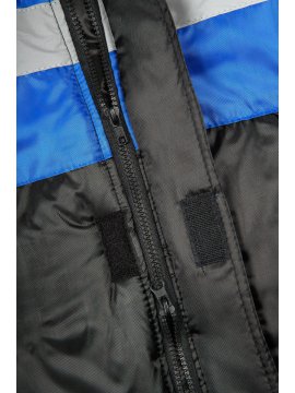 Костюм зимний Мегрес-2 СОП (тк.OxLine,90) п/к, васильковый/черный