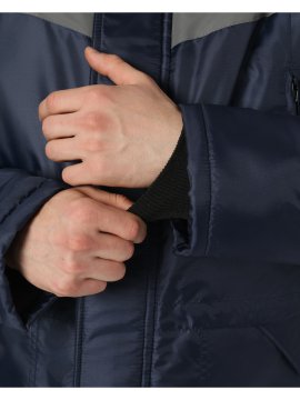 Куртка зимняя Лигор СОП (тк.OxLine,90), т.синий/васильковый