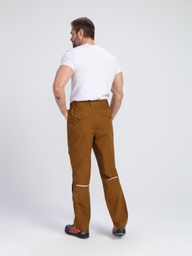 Брюки ProfLineSpecialist (тк.РипСтоп,240), коричневый/черный