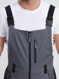 Костюм ProfLineLeader-2 (тк.Хлопок/Спандекс,260) п/к, серый/черный
