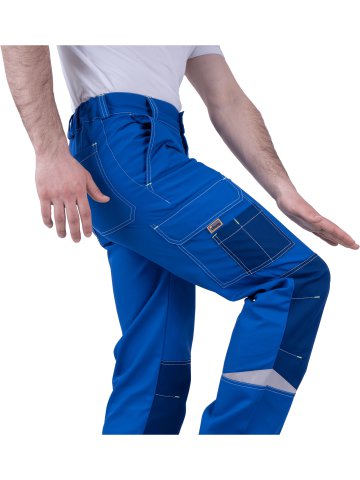 Брюки ТУРБО SAFETY летние, василек-синий