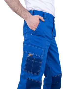 Брюки ТУРБО SAFETY летние, василек-синий