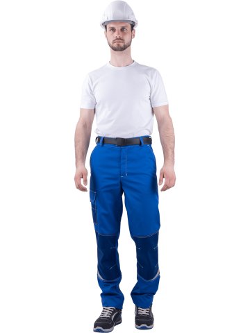 Брюки ТУРБО SAFETY летние, василек-синий