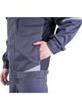 Куртка ТУРБО SAFETY летняя, серый-т.серый