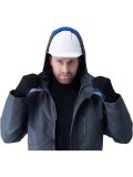 Куртка ШТУРМАН, демисезонная, серый-василек