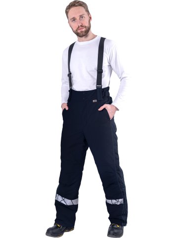 Брюки ХАЙ-ТЕК SAFETY зимние, синие