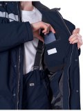 Куртка ХАЙ-ТЕК SAFETY зимняя, синий-бежевый