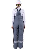 Брюки ХАЙ-ТЕК SAFETY зимние, серый-черный, женские