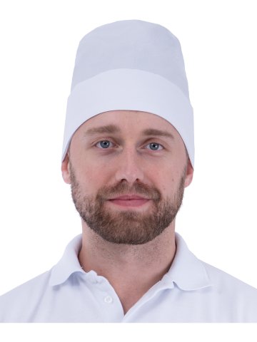 Шапочка ХИРУРГА Бязь, белая