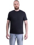 Футболка короткий рукав 160 г/м2, черная