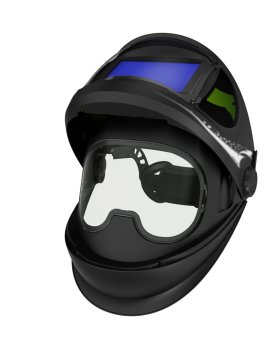 Маска сварщика РОСОМЗ™ НН38 Стальной Барс® (53825) с откидным АСФ
