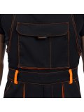 Костюм сигнальный МастВижн 2 (куртка/пк) флуоресцентный оранжевый/черный, тк.смесовая, муж.