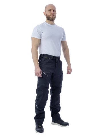 Летние брюки Brodeks KS 305, черный