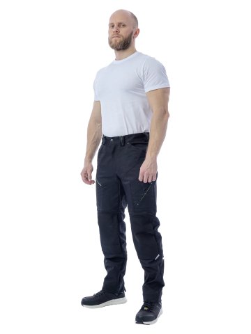 Летние брюки Brodeks KS 305, черный