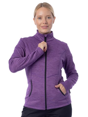 Женская флисовая толстовка Brodeks KS 244 cation, фиолетовый