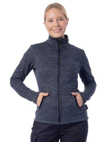 Женская флисовая толстовка Brodeks KS 244 cation, серый