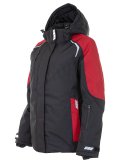 Женская зимняя куртка Brodeks KW 208, черный/красный