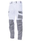 Летние брюки Brodeks KS 302, белый
