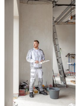 Летние брюки Brodeks KS 302, белый