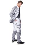 Летние брюки Brodeks KS 302, белый