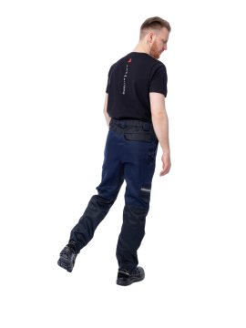 Брюки сварщика 1 класса Brodeks FS 38-01, синий/черный