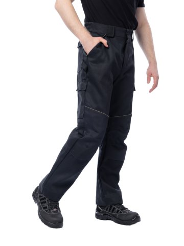 Брюки сварщика 2 класса Brodeks FS 38-02, черный