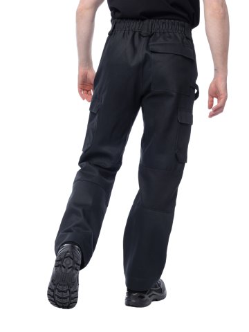 Брюки сварщика 2 класса Brodeks FS 38-02, черный