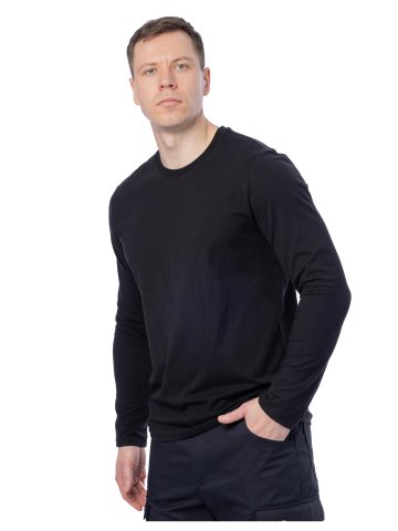 Лонгслив Brodeks KS731, черный