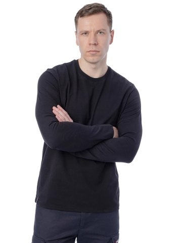 Лонгслив Brodeks KS731, черный