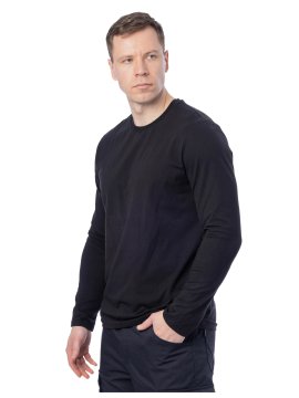 Лонгслив Brodeks KS731, черный