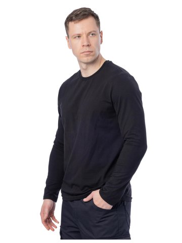 Лонгслив Brodeks KS731, черный