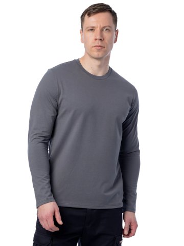 Лонгслив Brodeks KS731, серый