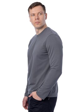 Лонгслив Brodeks KS731, серый