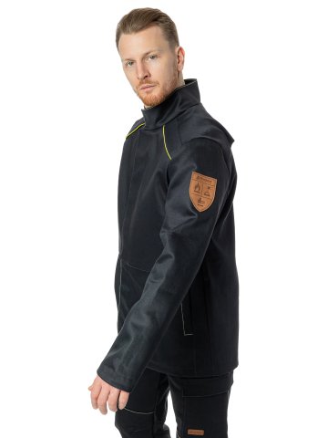 Куртка сварщика 2 класса Brodeks FS 28-02, черный