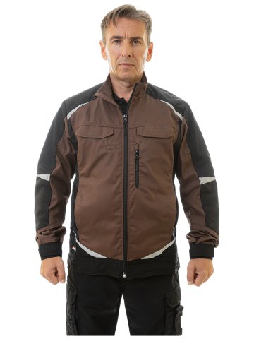 Летняя куртка Brodeks KS 202, коричневый/черный