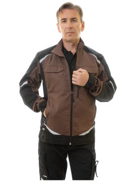 Летняя куртка Brodeks KS 202, коричневый/черный