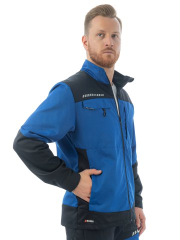 Летняя куртка Brodeks KS 234, синий/черный