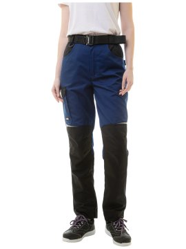 Женские летние брюки Brodeks KS 328, синий/черный