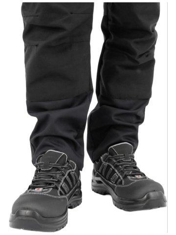 Полуботинки летние мужские Brodeks Cyclone BRS102 S1P, черный