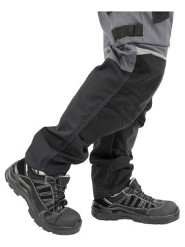 Полуботинки летние мужские Brodeks Cyclone BRS102 S1P, черный