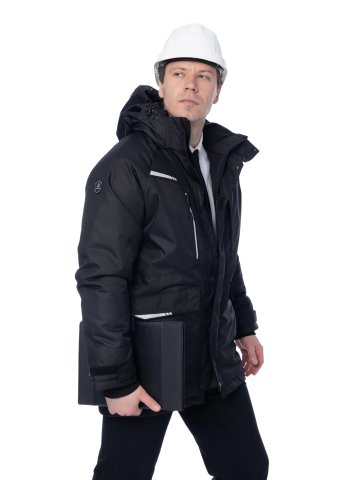 Зимняя куртка-парка Brodeks KW 215, черный