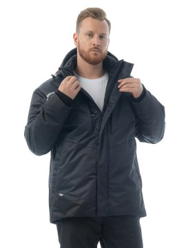 Зимняя рабочая куртка Brodeks KW 231, синий/черный