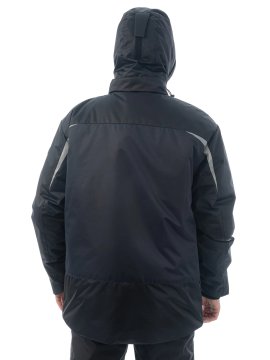 Зимняя рабочая куртка Brodeks KW 231, синий/черный