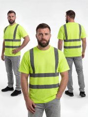 Футболка ProfLineSpecialist СОП (тк.Трикотаж,140), желтый