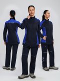 Костюм женский ProfLineSpecialist-1 (тк.Смесовая,240) брюки, т.синий/васильковый