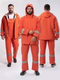 Костюм влагозащитный для рыбаков ProfLineSpecialist СОП (ПВХ,550), оранжевый