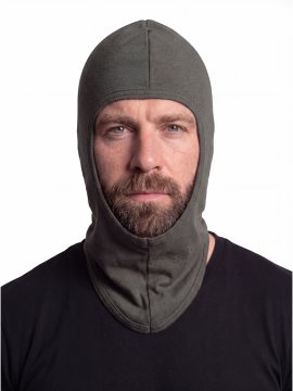 Подшлемник открытое лицо (тк.Интерлок х/б), олива
