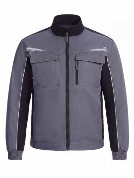 Куртка ProfLineSpecialist (тк.Смесовая,240), серый/черный
